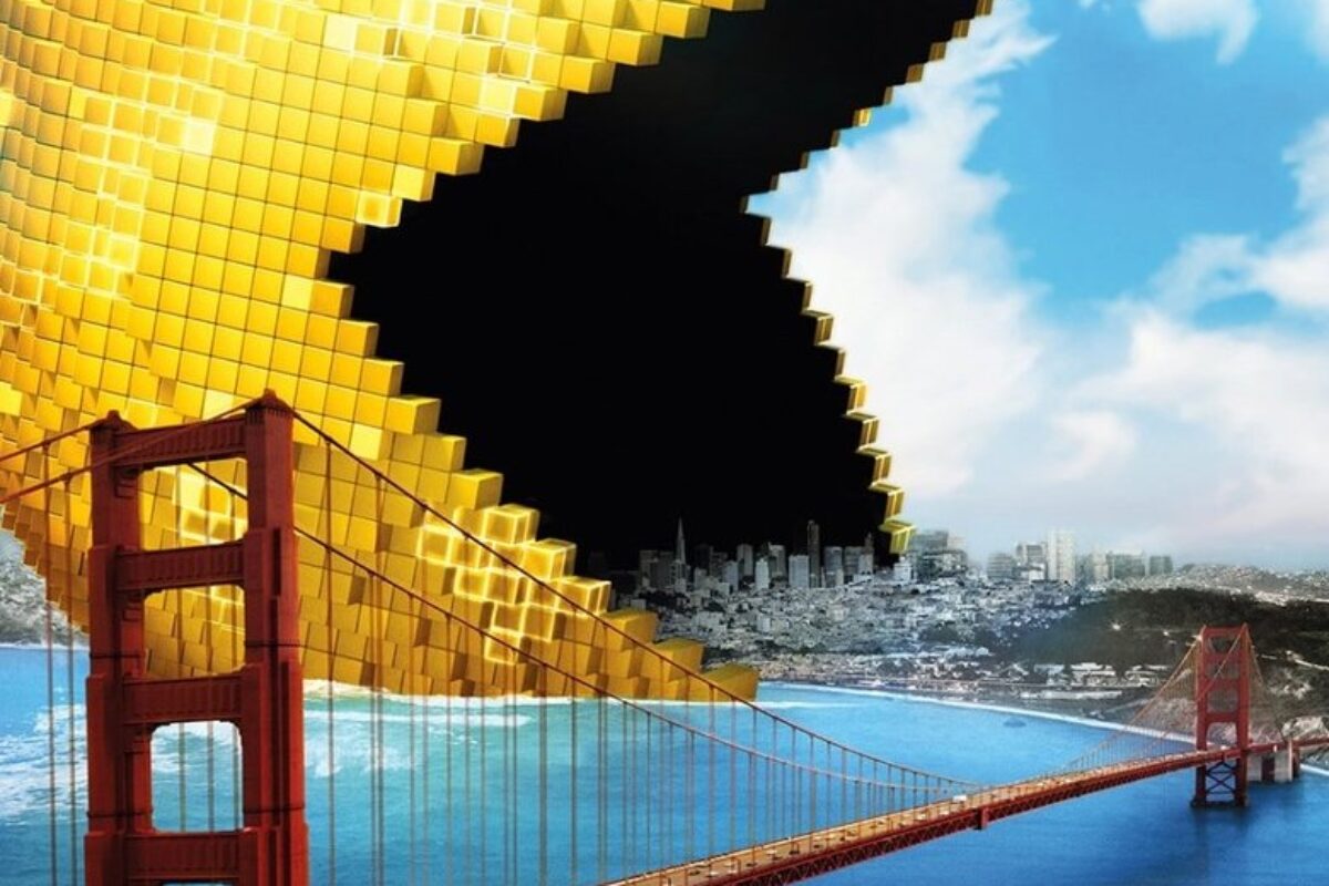 Pixels (2015) — poster oficial