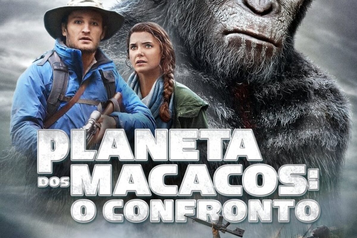 Planeta dos Macacos: O Confronto (2014) — poster oficial