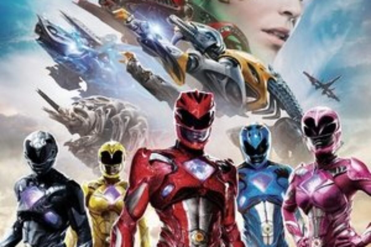 Power Rangers (2017) — poster oficial