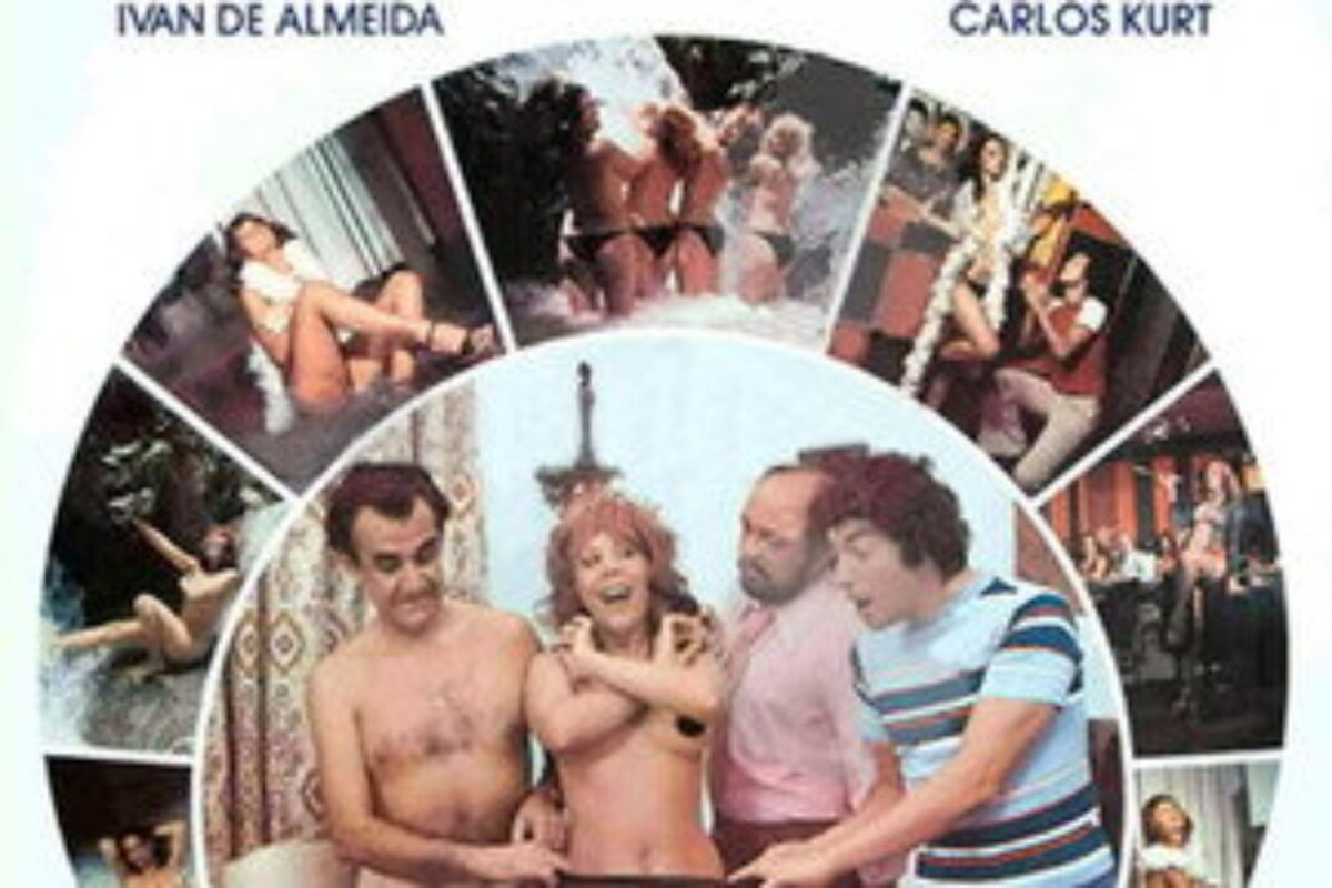 Pra Ficar Nua, Cachê Dobrado (1977) — poster oficial