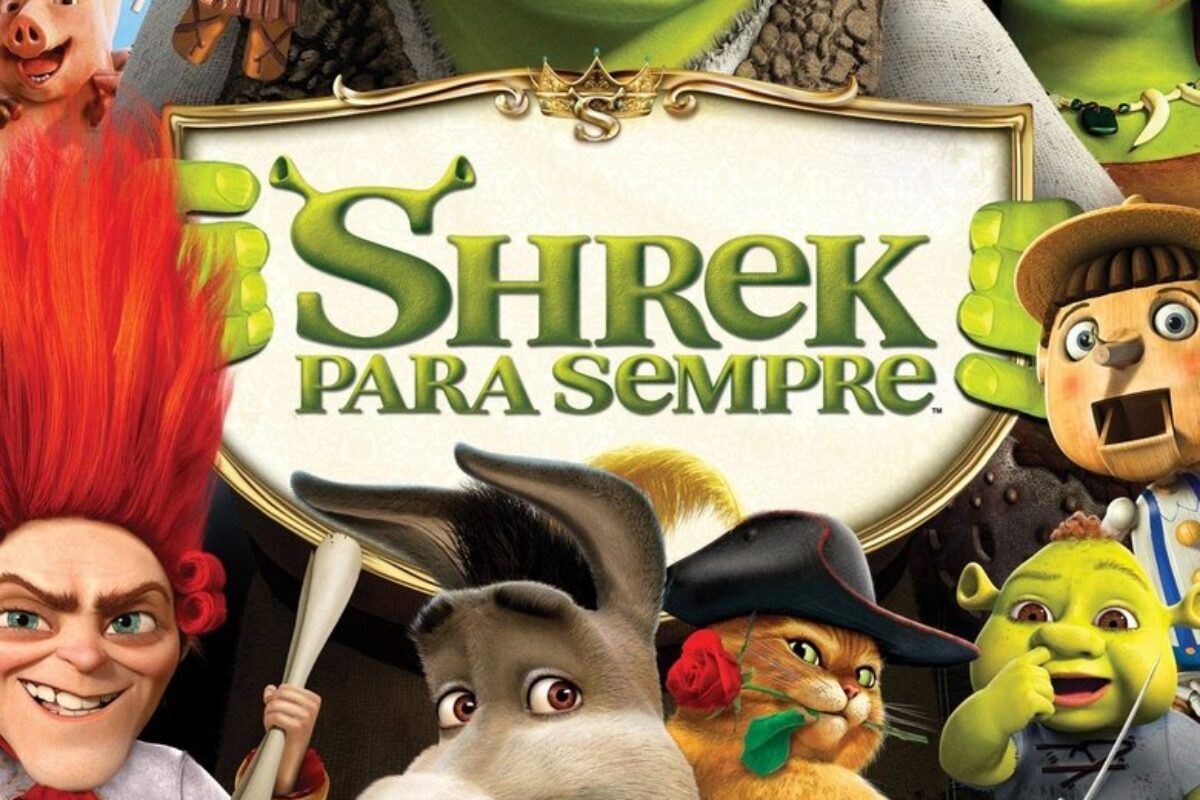 Shrek Para Sempre (2010) — poster oficial