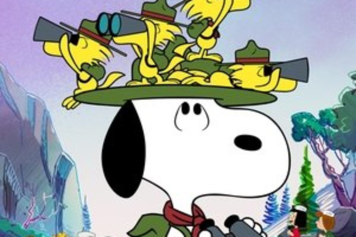 Snoopy Vai Acampar (2024) — poster oficial