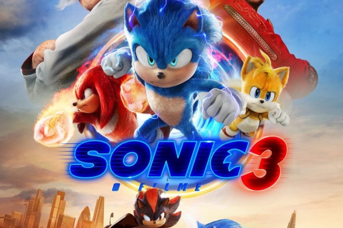 Sonic 3: O Filme (2024) — poster oficial