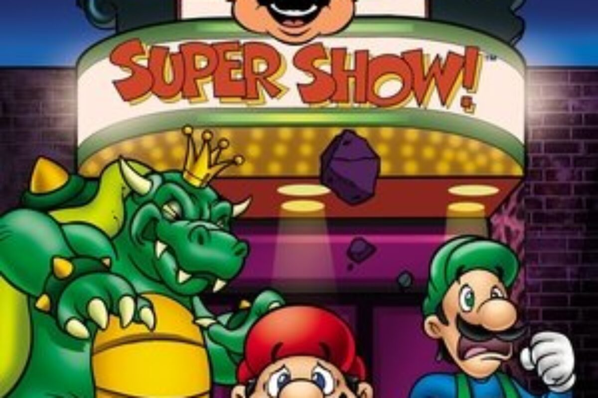 Super Mario Bros. Super Show! (1989) — poster oficial