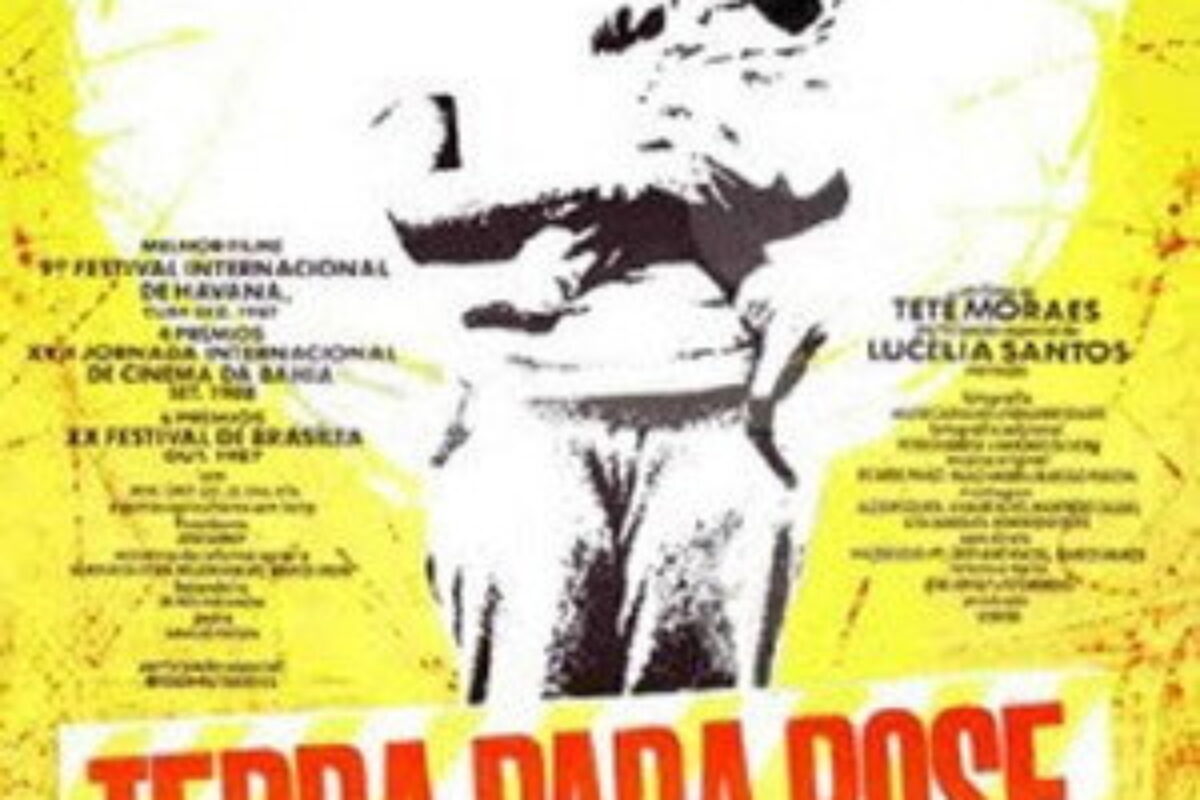 Terra Para Rose (1987) — poster oficial