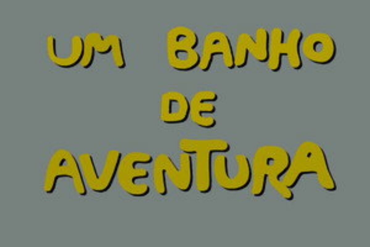 Um Banho de Aventura (1989) — poster oficial