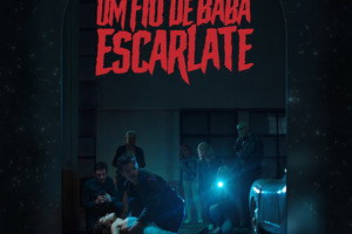 Um Fio de Baba Escarlate (2020) — poster oficial