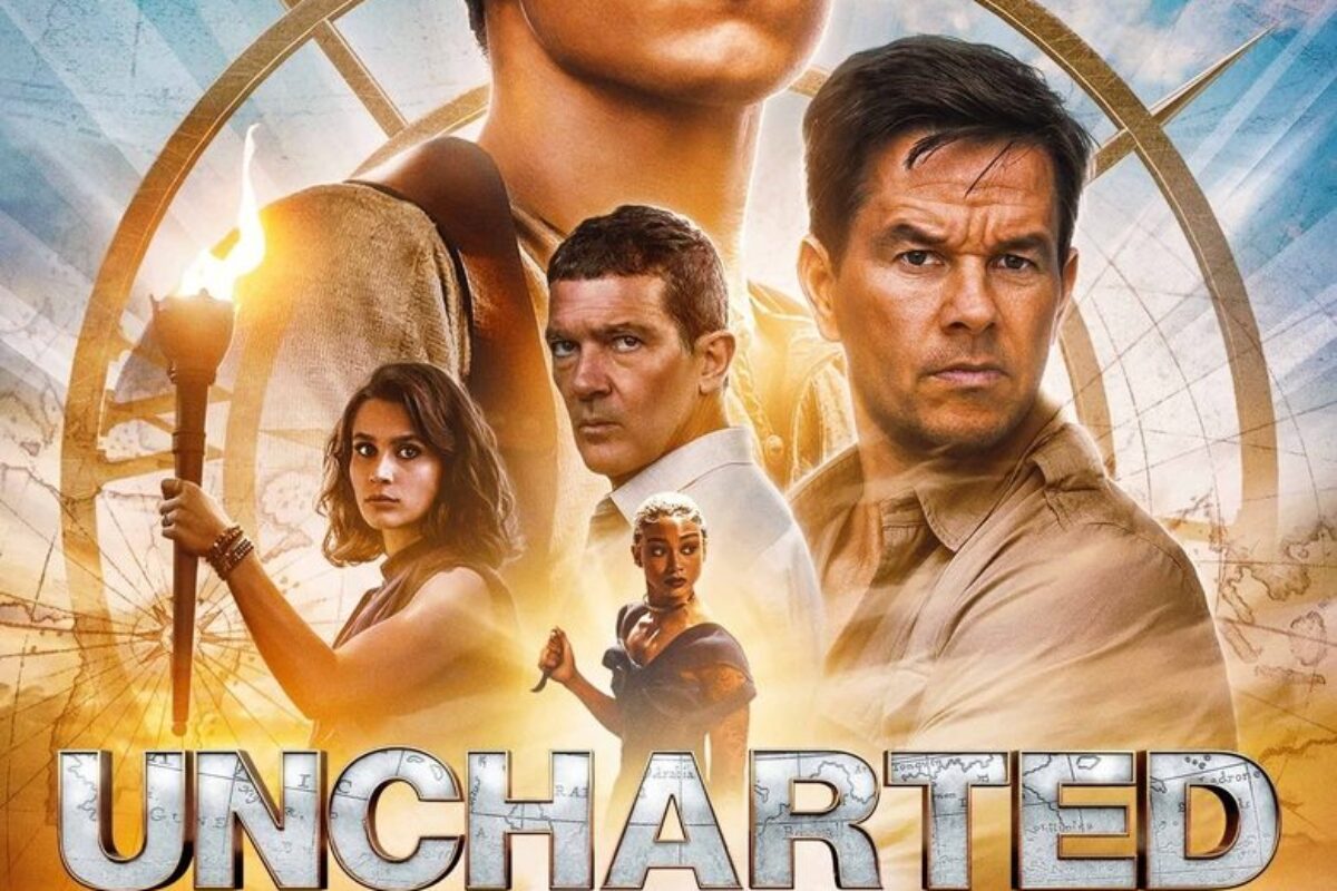 Uncharted: Fora do Mapa (2022) — poster oficial