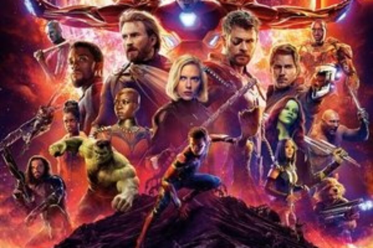 Vingadores: Guerra Infinita (2018) — poster oficial