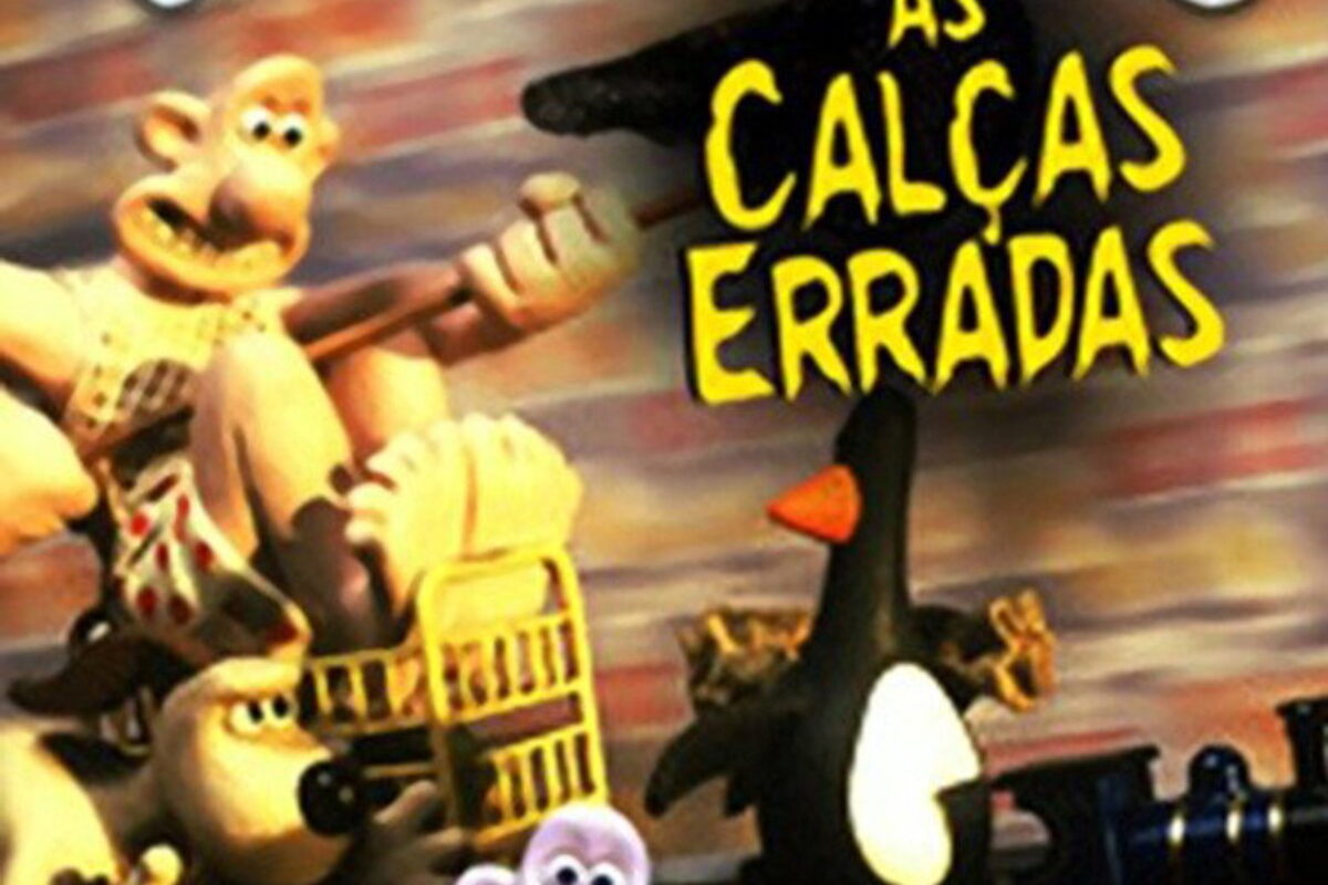 Wallace & Gromit: As Calças Erradas (1993) — poster oficial